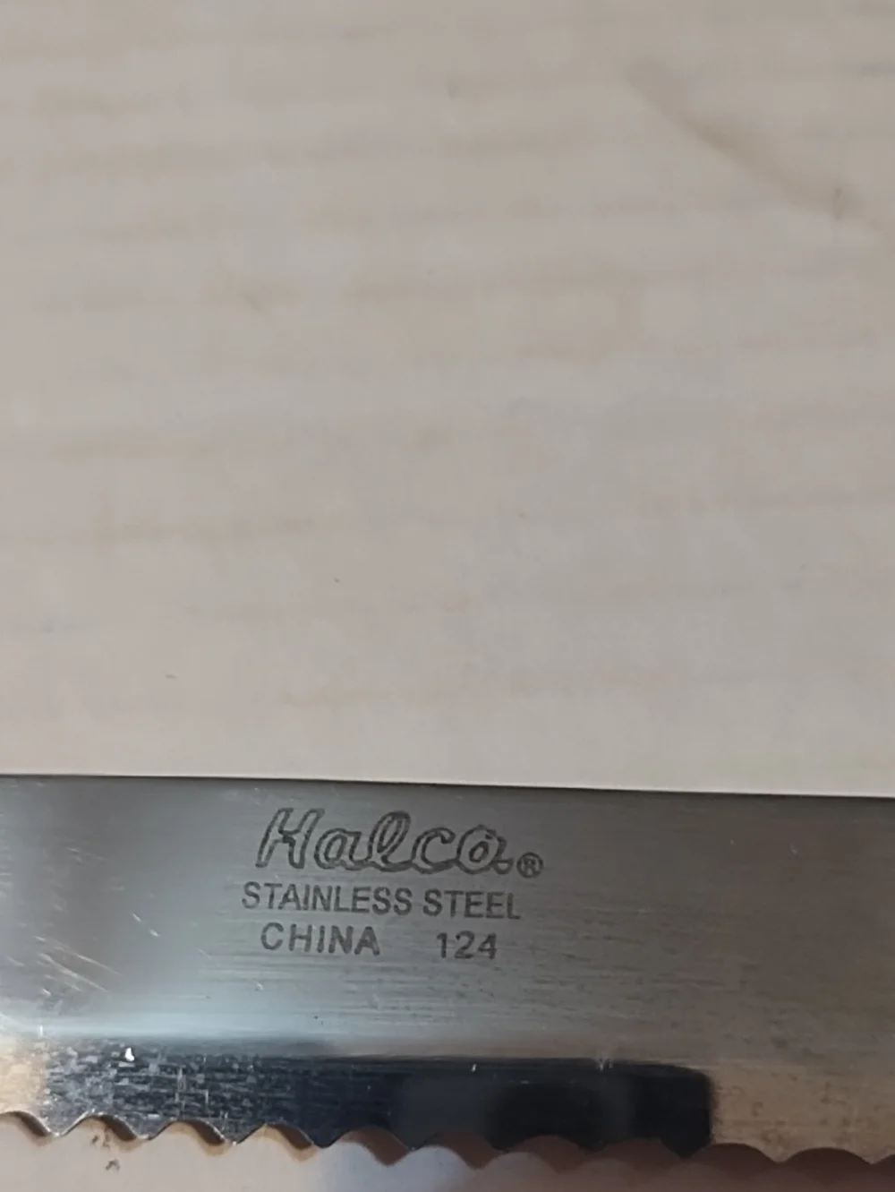 Halco long serrated
